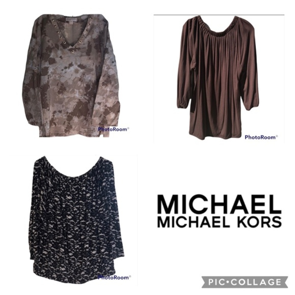 THREE MICHAEL KORS TOPS